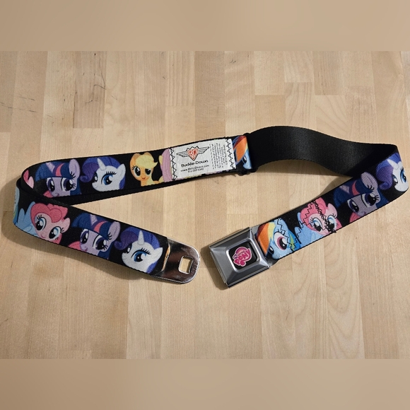 Hot Topic My Little Pony Seatbelt Buckle Belt - Picture 4 of 7